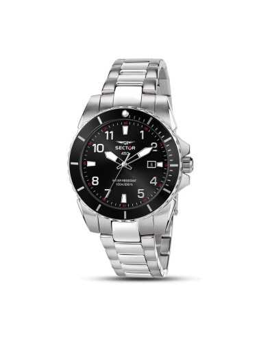 Orologio SECTOR Uomo 450 Data Acciaio Nero