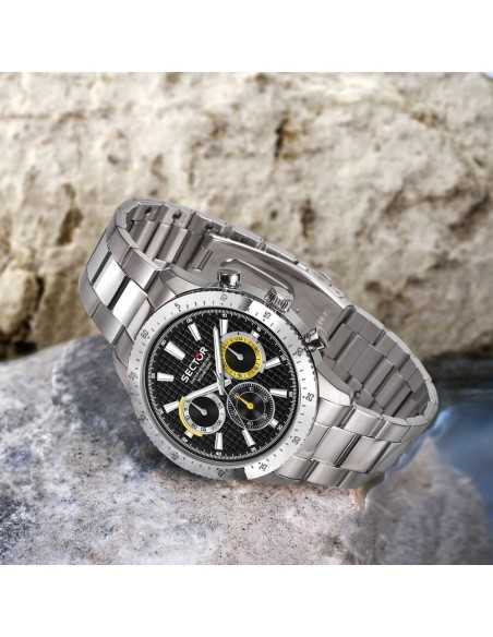 Orologio SECTOR uomo 270 multi funzione acciaio / nero