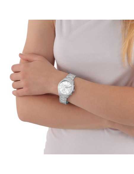Orologio SECTOR donna 120 multi funzione acciaio / bianco