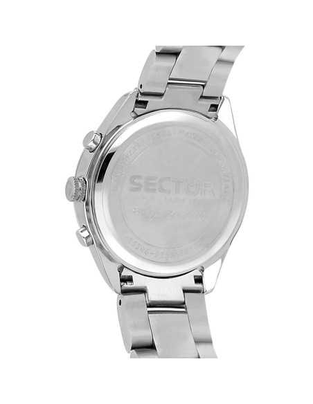 Orologio SECTOR donna 120 multi funzione acciaio / bianco