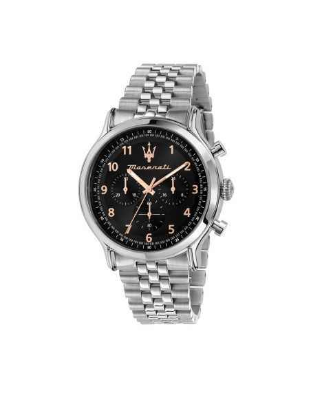 Orologio MASERATI Uomo Epoca Cronografo Acciaio Nero