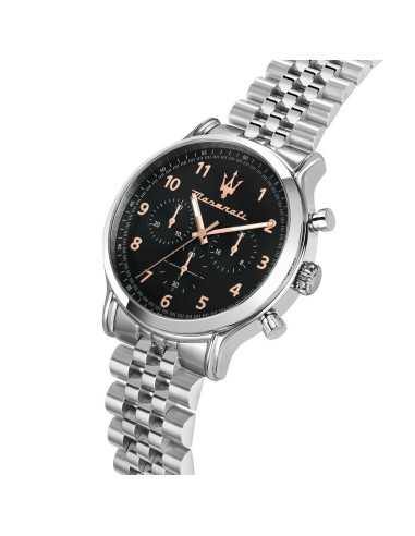 Orologio MASERATI Uomo Epoca Cronografo Acciaio...