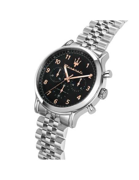 Orologio MASERATI Uomo Epoca Cronografo Acciaio Nero