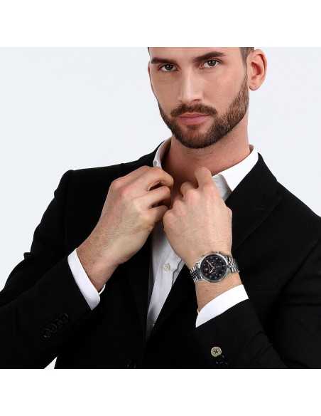 Orologio MASERATI Uomo Epoca Cronografo Acciaio Nero