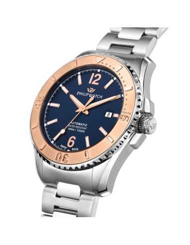 Philip Watch Amalfi Diving Automatic  –  Blu &...
