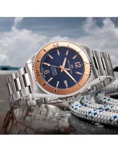 Philip Watch Amalfi Diving Automatic  –  Blu &...