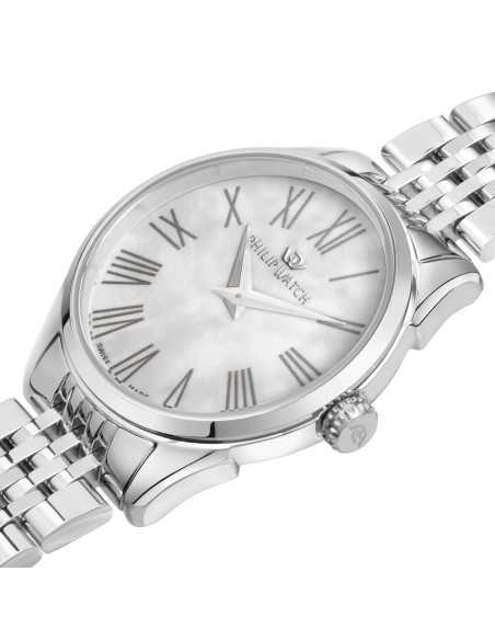 Orologio PHILIP WATCH donna Roma acciaio / bianco
