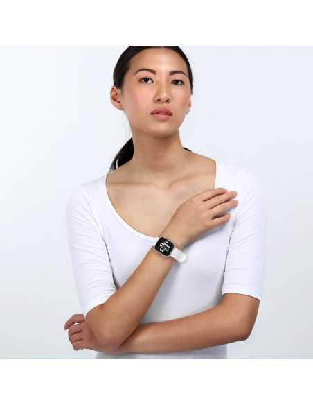 Smartwatch MORELLATO donna M-01 Touch gomma bianco