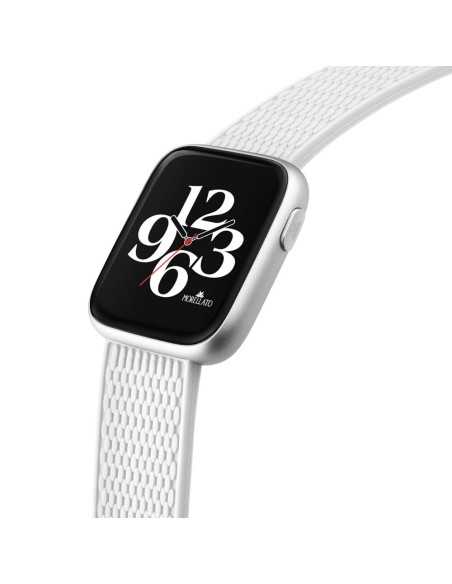 Smartwatch MORELLATO donna M-01 Touch gomma bianco
