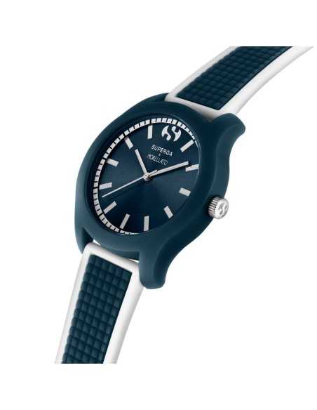 Orologio MORELLATO uomo Superga gomma blu / bianco