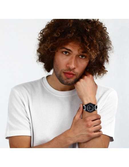 Orologio MORELLATO uomo Superga gomma nero / bianco
