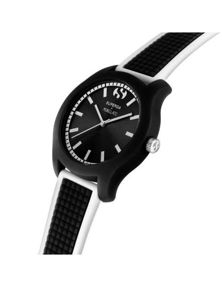Orologio MORELLATO uomo Superga gomma nero / bianco