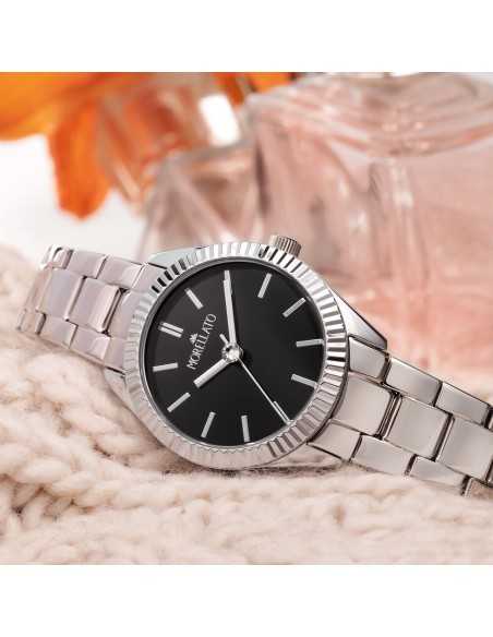 Orologio MORELLATO donna Magia tempo acciaio / nero