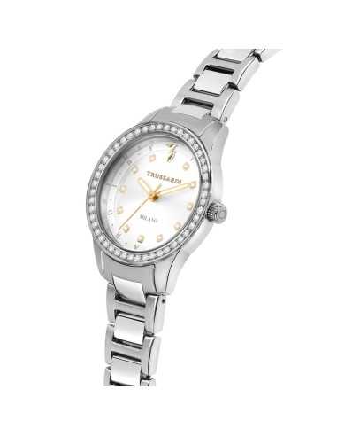 Trussardi T-Sky – Orologio Donna Acciaio/Bianco...