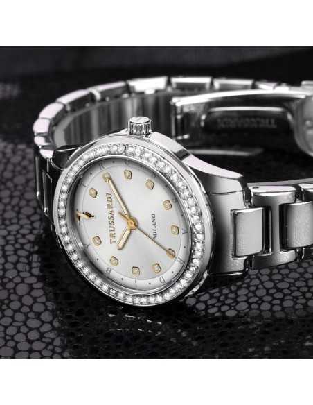 Trussardi T-Sky – Orologio Donna Acciaio/Bianco (R2453151505)