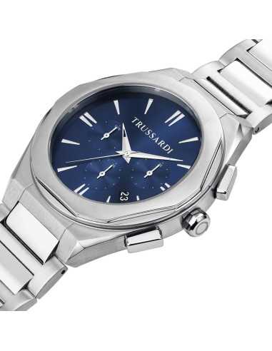 Trussardi Brink – Orologio Uomo Acciaio Blu...