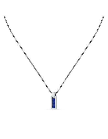 Pendente MORELLATO uomo Motown acciaio / pietre blu