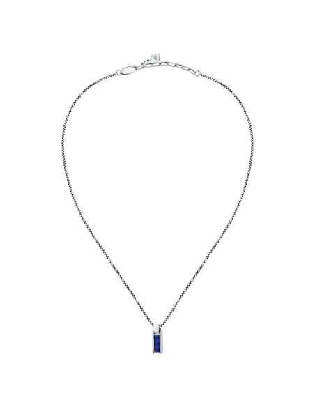 Pendente MORELLATO uomo Motown acciaio / pietre blu