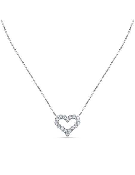 Collana MORELLATO donna Tesori argento 925 - cuore bianco