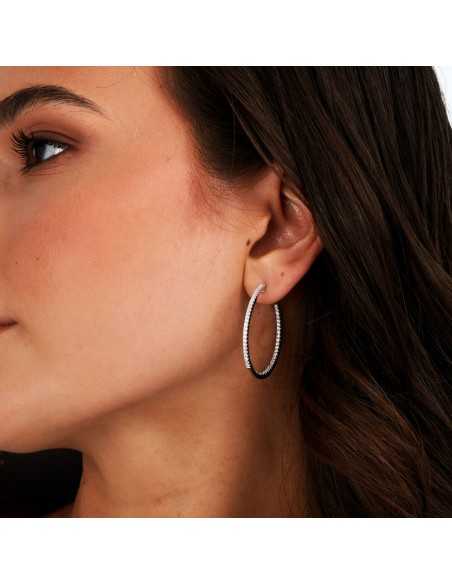 Orecchini MORELLATO donna Tesori argento 925 - cerchi