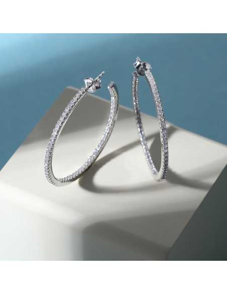 Orecchini MORELLATO donna Tesori argento 925 - cerchi