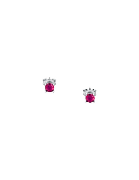 Orecchini MORELLATO donna Tesori arg. 925 - cristallo rosso