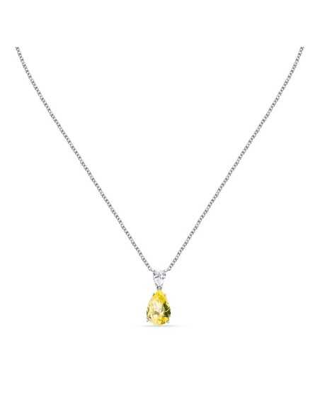 Pendente MORELLATO donna Tesori arg. 925 - pietra gialla