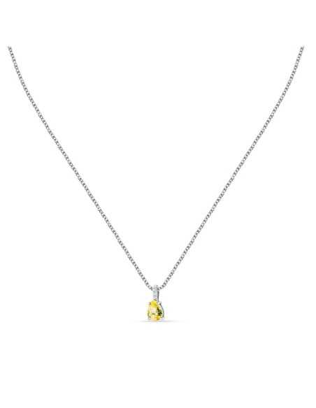 Pendente MORELLATO donna Tesori arg. 925 - pietra gialla