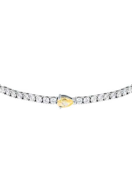Bracciale MORELLATO donna Tesori arg. 925 - tennis pietra gialla