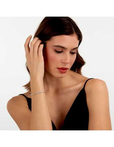 Bracciale MORELLATO donna Tesori arg. 925 - tennis pietra gialla