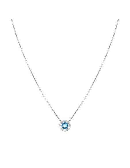 Pendente MORELLATO donna Tesori arg. 925 - pietra azzurra