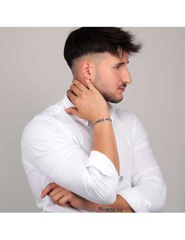 Bracciale MORELLATO uomo Motown acciaio /...