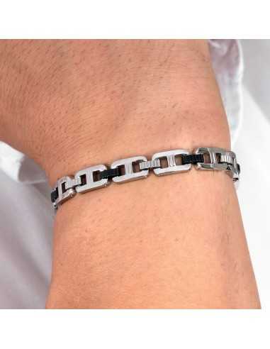 Bracciale MORELLATO uomo Motown acciaio /...