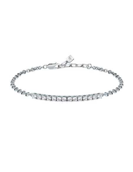 Bracciale MORELLATO uomo Tennis argento 925 / pietre (SATT17)