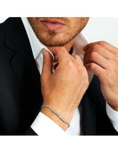 Bracciale MORELLATO uomo Tennis argento 925 /...