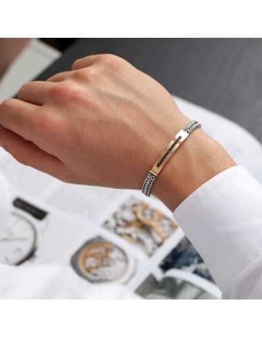 Bracciale MORELLATO uomo Catene acciaio / oro...