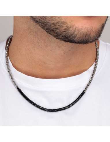 Collana MORELLATO uomo Catene acciaio / inserto...