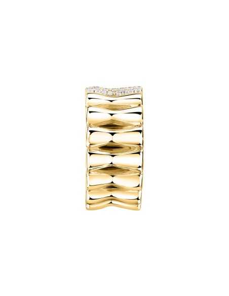 Anello MORELLATO donna Essenza argento 925 dorato / cristalli