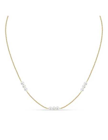 Collana MORELLATO donna Perle arg. 925 dorato