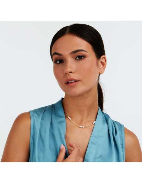 Collana MORELLATO donna Perle arg. 925 dorato