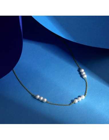 Collana MORELLATO donna Perle arg. 925 dorato