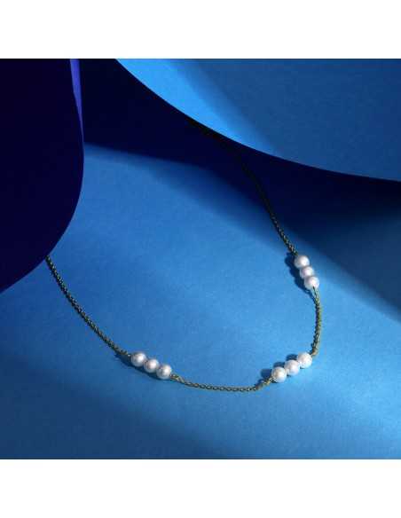 Collana MORELLATO donna Perle arg. 925 dorato