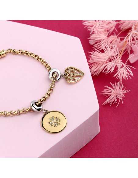 Bracciale MORELLATO donna Drops dorato Alberto vita (SCZ1285)