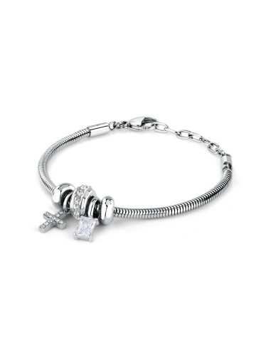 Bracciale MORELLATO donna Drops snake / croce /...