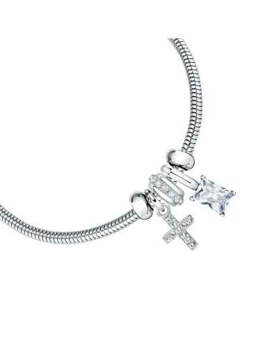 Bracciale MORELLATO donna Drops snake / croce /...