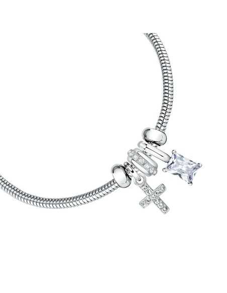 Bracciale MORELLATO donna Drops snake / croce / punto luce
