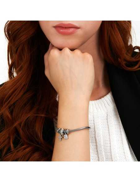 Bracciale MORELLATO donna Drops snake / croce / punto luce