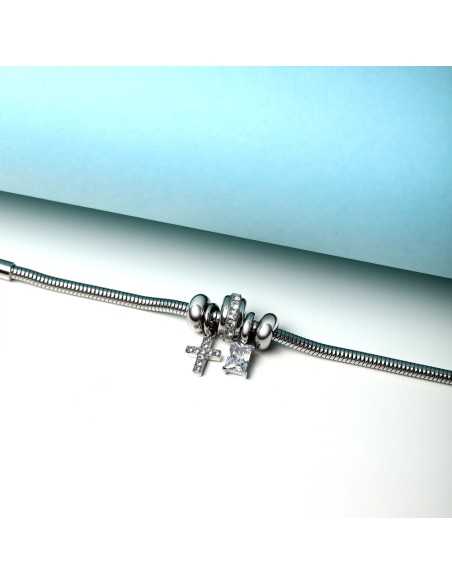Bracciale MORELLATO donna Drops snake / croce / punto luce
