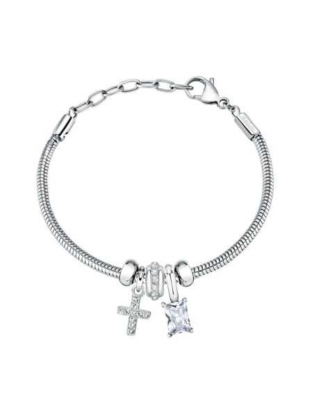 Bracciale MORELLATO donna Drops snake / croce / punto luce