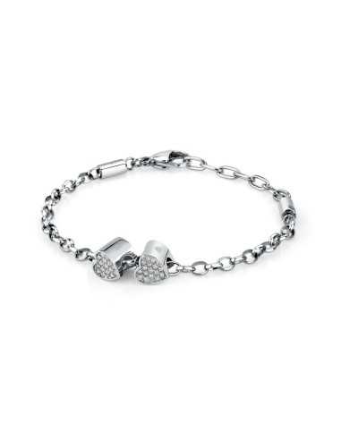 Bracciale MORELLATO donna Drops snake / due cuori